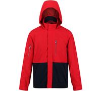 Regatta Feelding Waterproof Jacket Mens TrueRed/Navy L Male