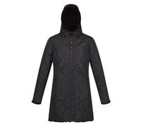 Regatta Femme Caileigh Baffled Quilted Jackets, Black(Black), M EU