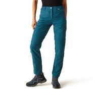 Regatta Femme Chaska II De Marche Zippé pour Pantalons, Bleu Marocain, 44 EU