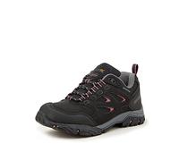 Regatta Femme Chaussures Techniques de Marche Basses Holcombe Walking Shoe, Black Deco Rose, 37 EU