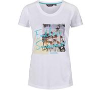 Regatta Filandra III T-Shirt Femme Blanc FR : XL (Taille Fabricant : Taille 18)
