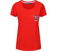 Regatta Filandra III T-Shirt Femme Fiery Red FR : XXS (Taille Fabricant : Taille 8)