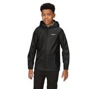 Regatta Garçon Kids Stormbrk Veste imperm able, Noir, 11-12 ans EU