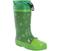 Regatta Garçon Mudplay JNR Bottes en Caoutchouc, Vert, 33 EU