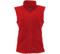 Regatta Gilet en Micropolaire pour Femme, Femme, Gilet matelassé, Rg186/Tra802, Rouge Classique, Taille