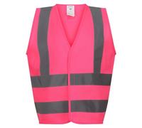 Regatta Gilet haute visibilité pour garçon, Rose fluo, 9-10 ans