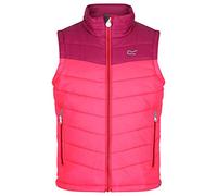 Regatta Gilet sans Manches Junior FREEZEWAY léger, déperlant et Isolant Warmloft Doudoune sans Manches Enfant Neon Pink/Dark Cerise FR : 2XL (Taille Fabricant : 164)