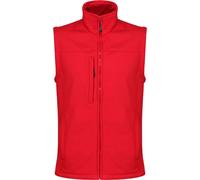 Regatta - Gilet Softshell "Flux" pour hommes BC4831 (2XL) (Rouge/gris moyen)
