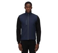 Regatta Gilet Softshell sans Manches Homme Recyclé écologique, Imperméable et Coupe-Vent Bodywarmers Homme Black FR: 3XL (Taille Fabricant: XXXL)
