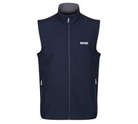Regatta Gilet Softshell Technique Stretch Bradwell III Coupe-Vent et déperlant avec Ouverture zippée Bodywarmers Homme Navy FR: L (Taille Fabricant: L)