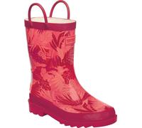 Regatta Great Outdoors Bottes en caoutchouc pour enfants Minnow avec motif RG1250 (34 UE) (Orchidée-Violet imprimé)