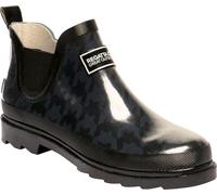 Regatta Great Outdoors Bottes en caoutchouc pour femmes Harper, hauteur cheville RG1006 (38 UE) (Noir/Noir)
