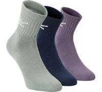 Regatta Great Outdoors Chaussettes pour femmes, chiné, pack de 3 RG1011 (taille unique) (pastel chiné)