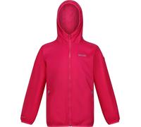 Regatta Great Outdoors Kinder Regenjacke Lever II RG1885 (176 (15-16 Jahre)) (Pink)