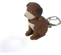 Regatta Great Outdoors Porte-clés animalier lumineux pour enfants RG1673 (taille unique) (Marron (chien))
