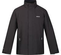 Regatta Great Outdoors Veste d'extérieur pour homme Matt avec capuche, imperméable RG919 (L) (Cendre/Noir)