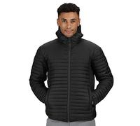Regatta H/Mrecycledinsjacket Veste à Capuche, Noir, L Homme