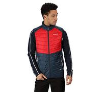 Regatta Halton B/W IV Hybrid Gilet sans Manches Homme matelassé en Laine D'alpaga léger avec Traitement Anti-Bactérien Bodywarmers Homme Nightfall/True Red FR: S (Taille Fabricant: S)