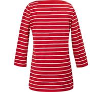 Regatta - Haut "Bayletta" pour femmes manches 3/4 RG10195 (36 FR) (Haut risque rouge/blanc)