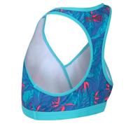 Regatta Haut Maillot de Bain Junior Fille Hosanna avec imprimé Swimwear Enfant Victoria Blue FR: 4XL (Taille Fabricant: 14 YR)