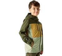 Regatta - Kid's Junior Highton Jacket - Veste imperméable - 11-12 Years - dark khaki / wood brown / light sage