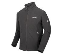 Regatta Highton Winter Full Zip Polaire bicolore Homme avec panneaux Stretch latéraux et poches zippées Fleece Homme Magnet/Ash FR: 2XL (Taille Fabricant: XXL)