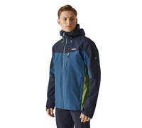 Regatta Homme Birchdale Veste Imperméable, Bleu Marocain/bleu Marine, M EU