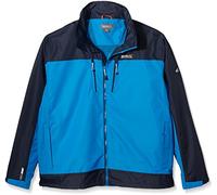 Regatta Homme Calderdale II Veste Imperméable pour Bleu Impérial Marine Taille 3XL, Bleu - Blau - Imperial Blue/Navy, 3XL EU