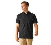 Regatta Homme Mindano Viii Pour Chemise À Manches Courtes, Cendre Noire, L EU