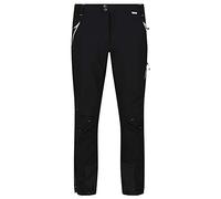 Regatta Homme Mountain Winter Pantalon De Randonnée, Tissu Élastique Avancé Et Imperméable, avec Ceinture Poches Zippées Trousers, Noir, 36 EU