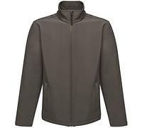 Regatta Homme Softshell Hydrofuge Et Coupe-Vent Professionnelle Reid Veste, Gris (Noir)., XXL EU
