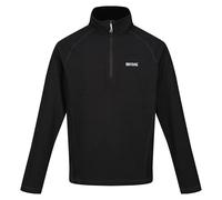 Regatta Homme Sweatshirt Léger À Rayures Mi-Zippées Montes, Ash