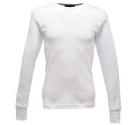 Regatta Homme T-shirt Thermique Homme Manches Longues Thermal Base Layer, Blanc, M EU