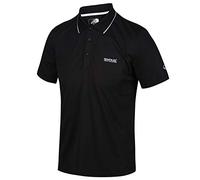 Regatta Homme Technique Sport Maverick Léger, Respirant et Sèche Rapidement T Shirts Polos Vests, Noir, XXL EU