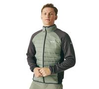 Regatta Homme Veste Hybride Rembourrée À Fermeture Éclair Intégrale Manteau, Vert Agave/frêne, S EU