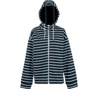 Regatta - Hoodie "Bayletta II" avec fermeture éclair sur toute la longueur pour femmes RG11474 (34 FR) (Bleu marine/Blanc)