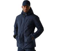 Regatta Jacket Veste imperméable Marron pour Homme, Bleu Marine (Noir)