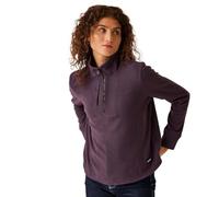 Regatta Julietta Pull d'hiver en polaire avec demi-fermeture éclair pour femme, Bordeaux, 10