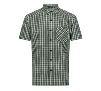 Regatta Kalambo VIII Chemise à Manches Courtes pour Homme, Vert Agave/Carreaux de frêne, M