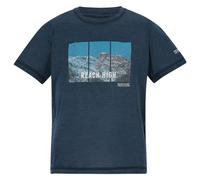 Regatta - Kid's Alvarado - T-shirt technique - 7-8 Years - navy marl
