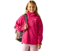 Regatta Kids' Calderdale II Waterproof Jacket, Manteau imperméable Calderdale III pour fille avec fermeture éclair intégrale Fille, Pink Potion,