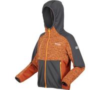 Regatta Kids' Dissolvervii Full-Zip Fleece OranPp/SlGry 9-10 (M) Unisex