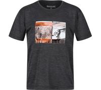 Regatta Kids' Findley Regular Fit T-Shirt Gris phoque 5-6 ans Unisex