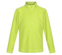 Regatta Kids' Hot Shot II Half Zip Fleece Jacket, Polaire Garçon, Bright Kiwi,