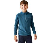 Regatta Kids' Hot Shot II Half Zip Fleece Sweater, Moroccan Blue, 14 Ans Garçon