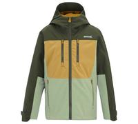 Regatta - Kid's Junior Highton Jacket - Veste imperméable - 8-9 Years - dark khaki / wood brown / light sage