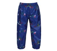 Regatta Kids Peppa Waterproof Pack-It Overtrousers, Pantalon de randonnée Mixte Enfant, New Royal, 12-18 Months