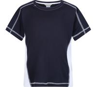 Regatta Kids' Regular Fit T-Shirt Marine/Blanc 9-10 (M) Unisex