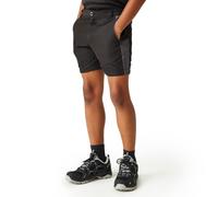 Regatta Kids' Sorcer Mountain Short III, Black/Sealgr, 13 Ans Garçon