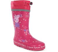 Regatta Kids' Splash Wellies PinkFusTrop C12 (30.5) Unisex